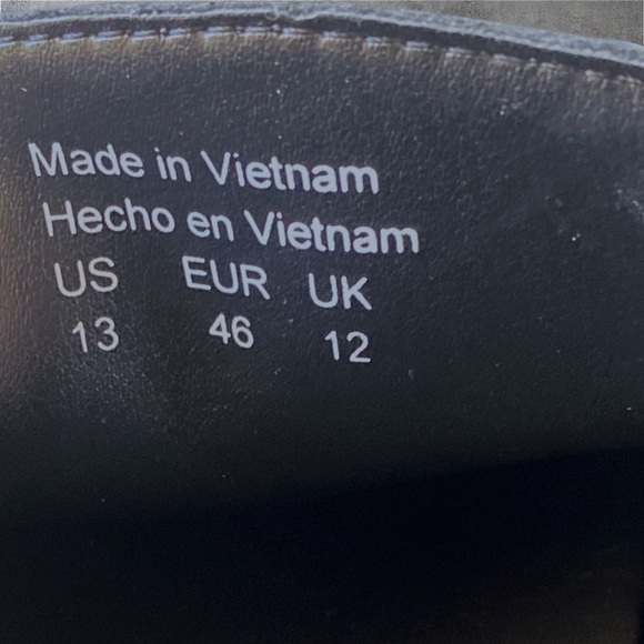 ALDO AMBANI Black Leather Moccasin Loafers Size 13 Black GOTHIC Normcore NWOT - Picture 10 of 14